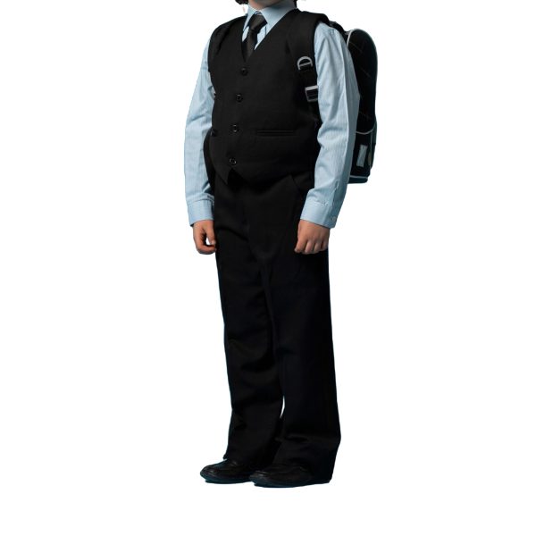 BLACK VEST UNIFORM - Image 3