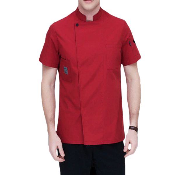 RED SHORT SLEEVE JACKET - Image 2