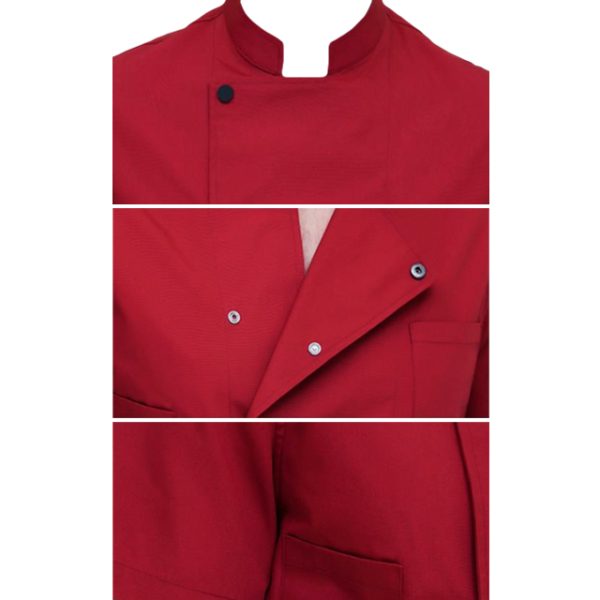 RED SHORT SLEEVE JACKET - Image 3