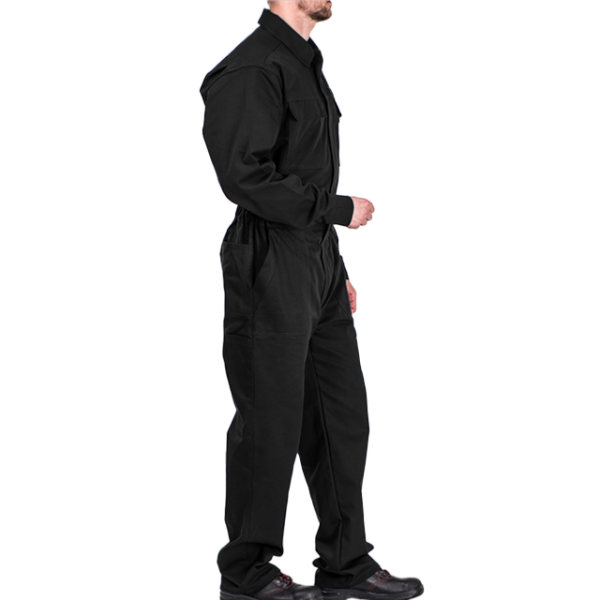 BLACK BOILERSUIT 1 PIECE