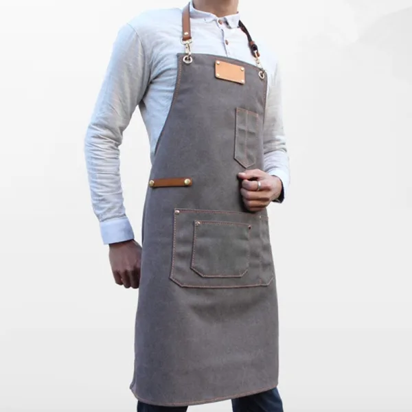 Cross Back Strap Apron