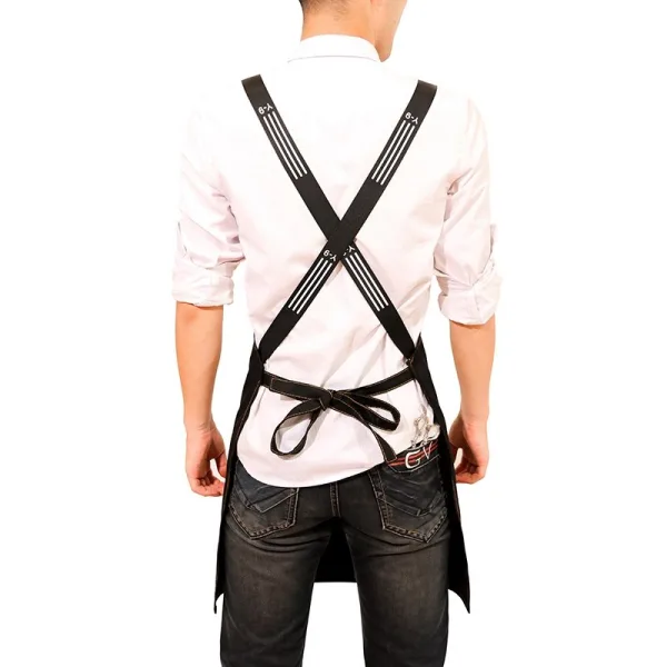 Cross Back Strap Apron - Image 5